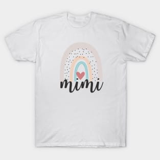 Pastel Rainbow Mimi T-Shirt